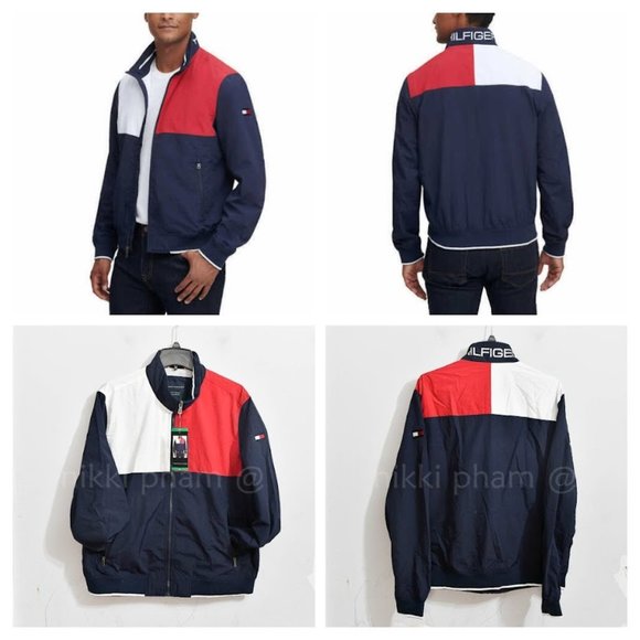 Tommy Hilfiger Other - Tommy Hilfiger Men's Bomber Jacket IN MULTI COLOR